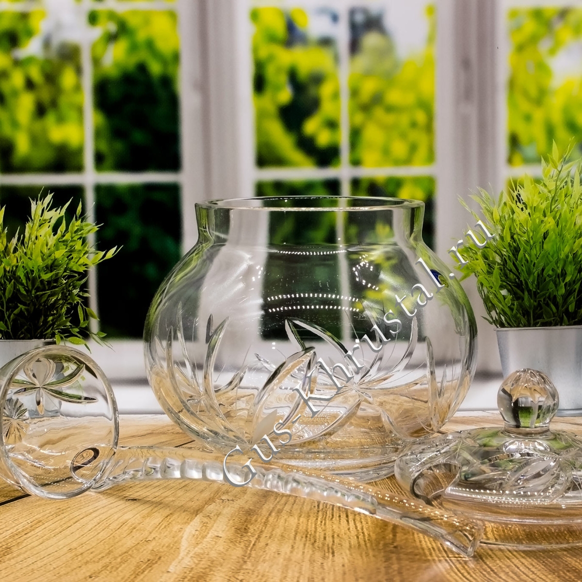 Компотница Хрустальная