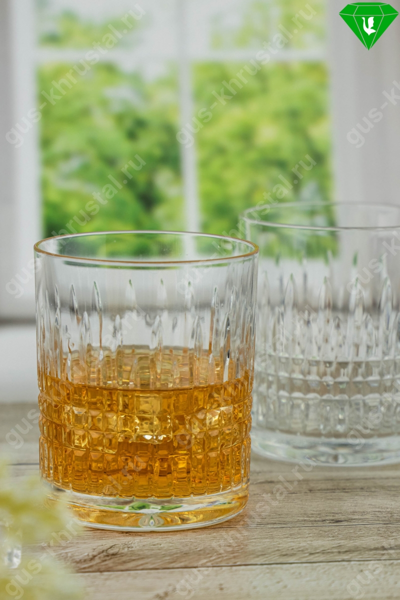 Набор Стаканов Для Виски Хрустальный 08 (2 шт) 