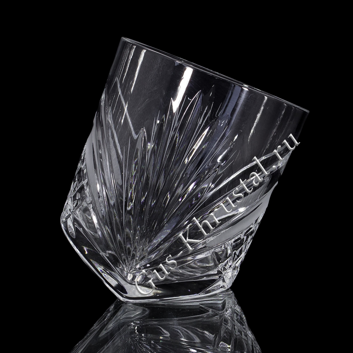 Набор Стаканов Для Виски Хрустальный с наклоном 05